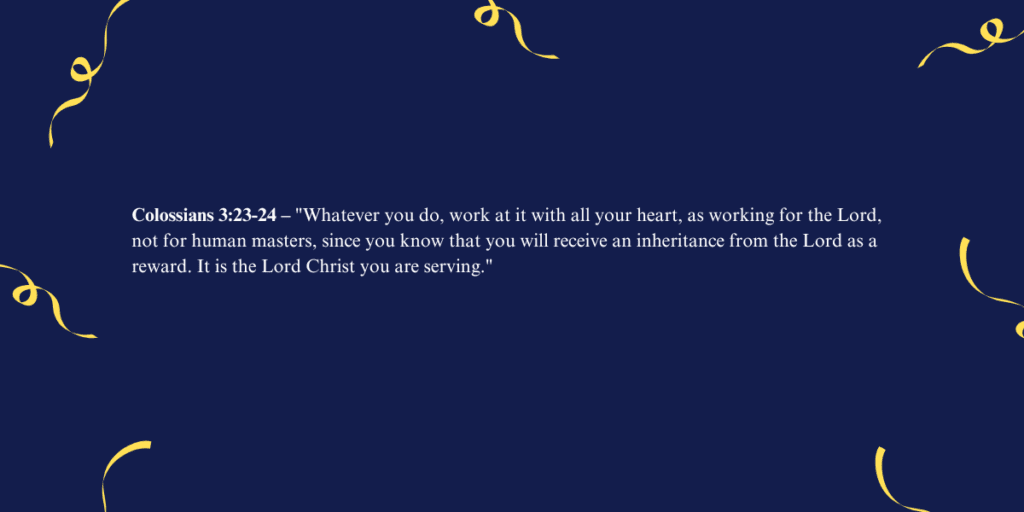 Colossians Bible Quotes About Success