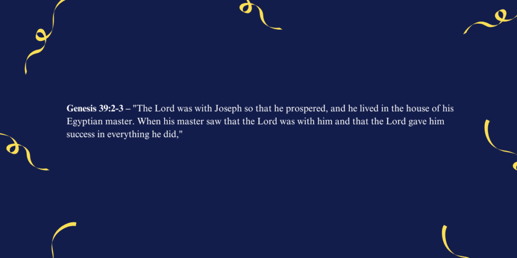 Genesis Bible Quotes About Success