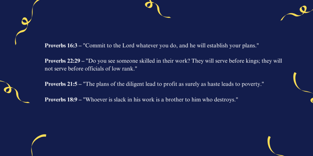Proverbs Bible Quotes About Success