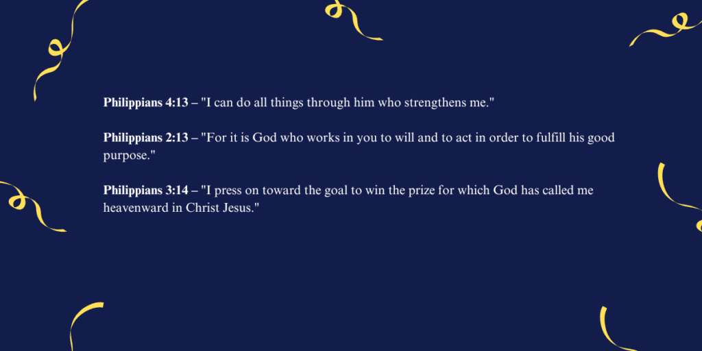 Philippians Bible Quotes About Success