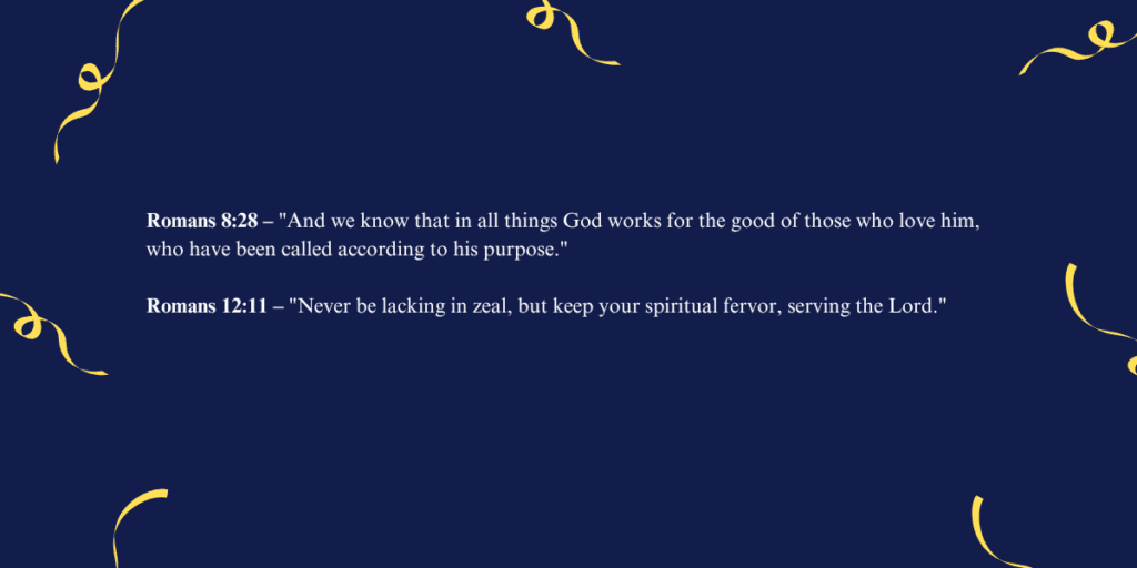 Romans Bible Quotes About Success